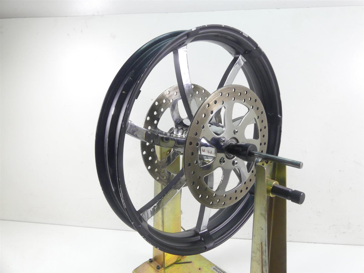 2013 Harley Touring FLTRX Road Glide Custom Front Wheel Rim Agitator 21x3 {{ shop.shopifyCountryName }} - Mototech271