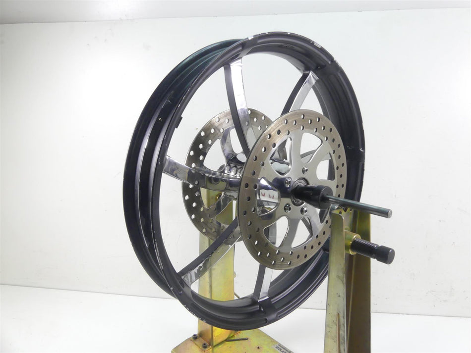 2013 Harley Touring FLTRX Road Glide Custom Front Wheel Rim Agitator 21x3 {{ shop.shopifyCountryName }} - Mototech271