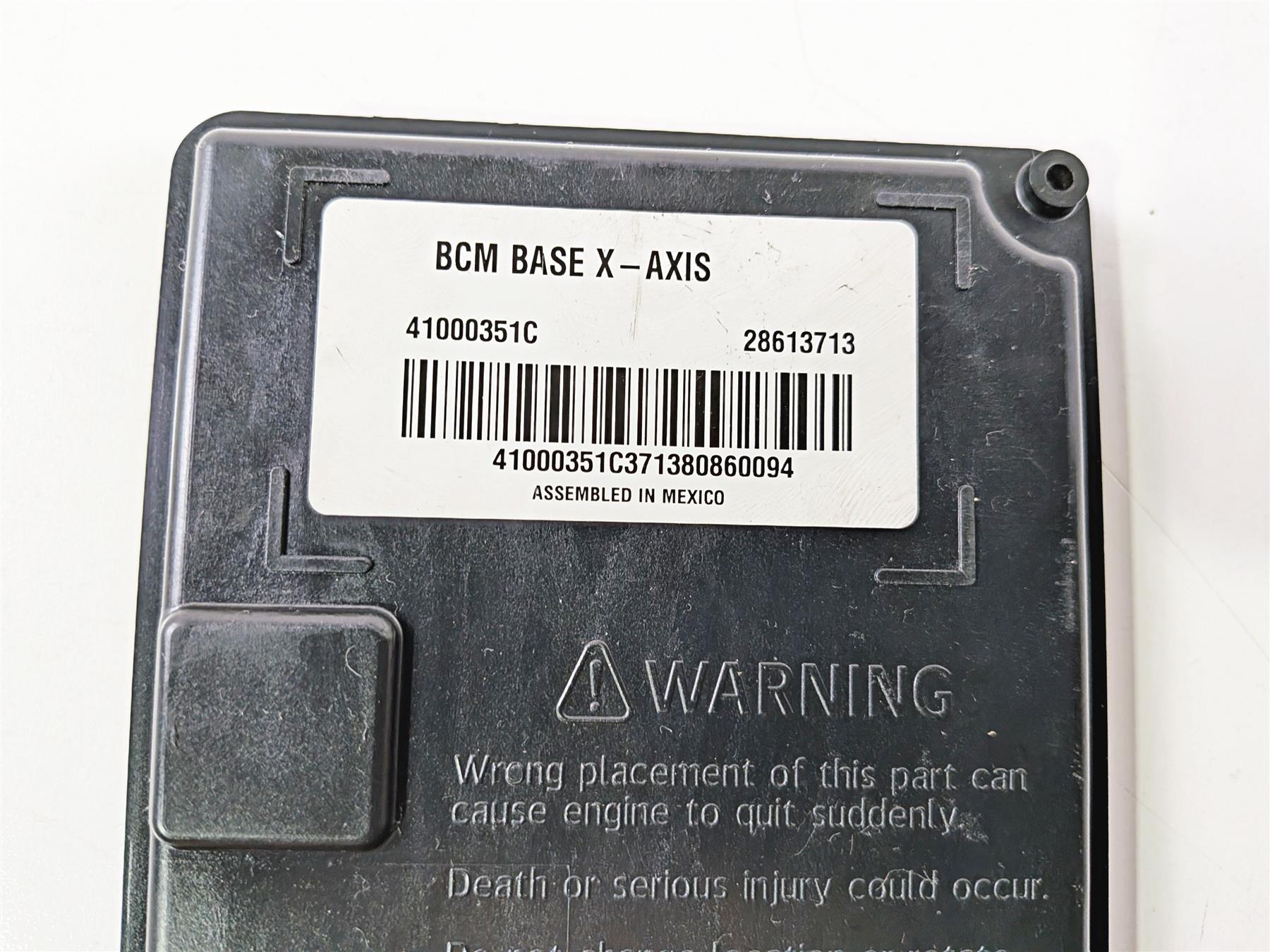 2018 Harley FLHTCU Touring Electra Glide Bcm Body Control Module X-Axis 41000351-Mototech271