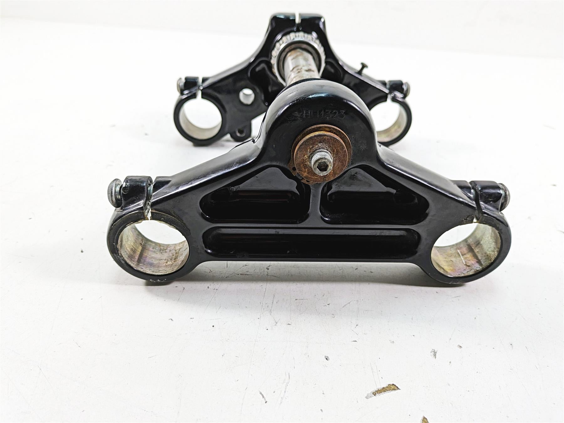 2019 Harley XL883N Sportster Iron Upper Lower Triple Tree Set 46758-07 46767-07 {{ shop.shopifyCountryName }} - Mototech271