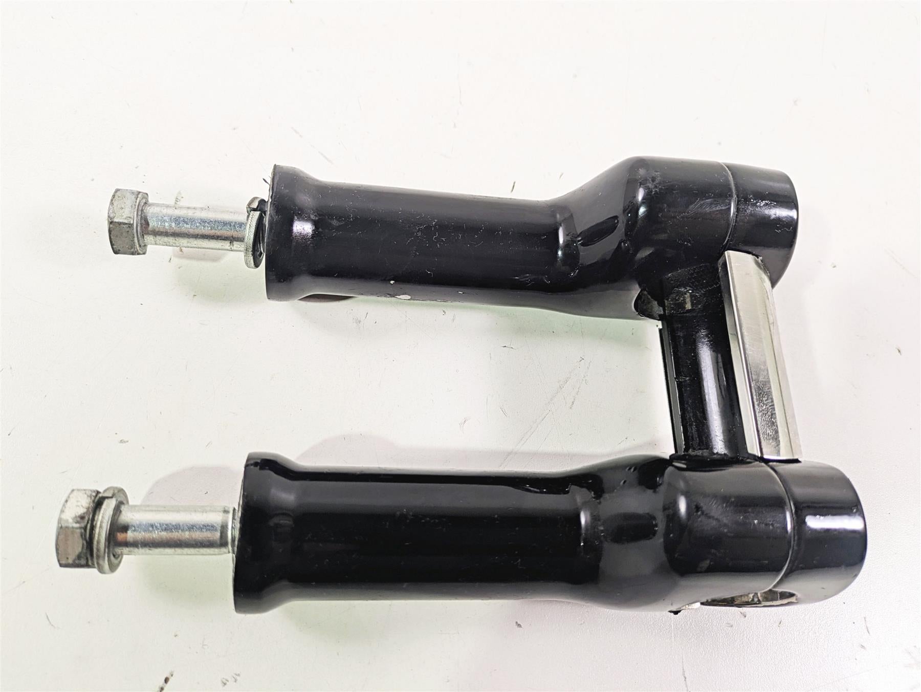 2016 Harley FXDWG Dyna Wide Glide Handlebar Riser Holder Clamps 5" 59783-08 {{ shop.shopifyCountryName }} - Mototech271