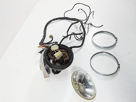 1986 Harley Sportster XLH 883 Main Wiring Harness + Headlight For Parts 70135-86 {{ shop.shopifyCountryName }} - Mototech271