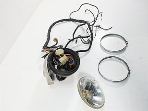 1986 Harley Sportster XLH 883 Main Wiring Harness + Headlight For Parts 70135-86 | Mototech271