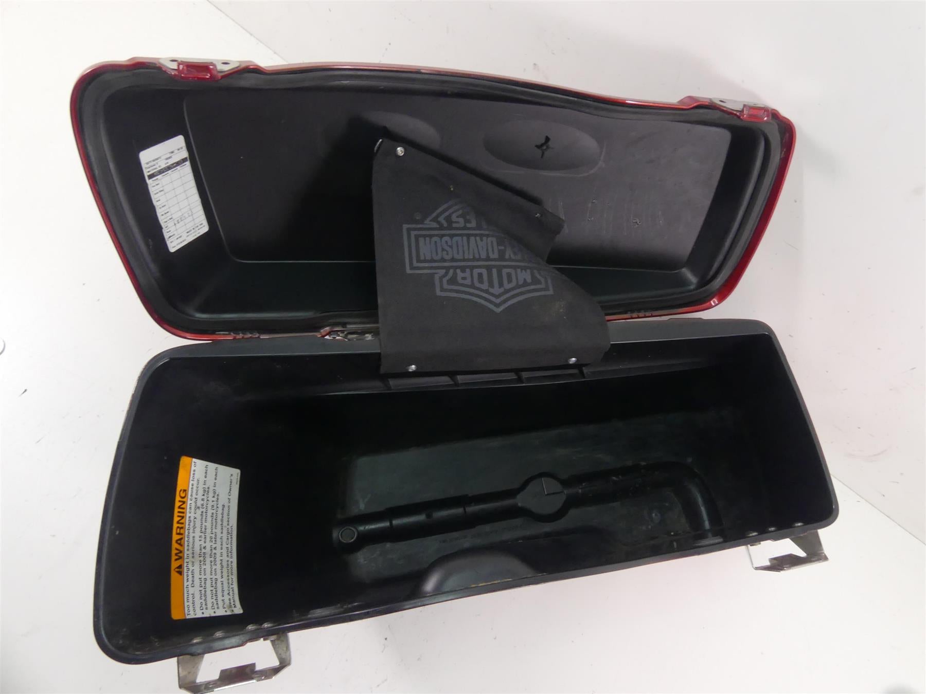 2012 Harley Touring FLHTK Electra Glide Right Saddlebag Saddle Bag 90752-93 {{ shop.shopifyCountryName }} - Mototech271