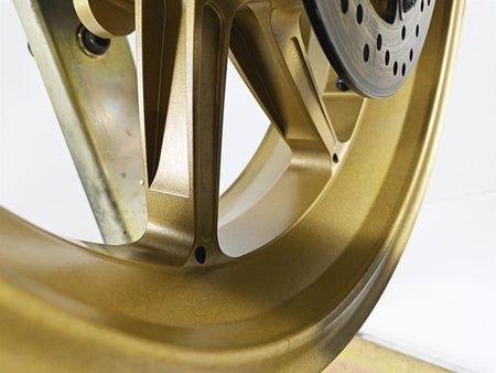 2016 BMW S1000RR K46 Rear Wheel Rim Forged Gold 17x6 Straight 36318548893 {{ shop.shopifyCountryName }} - Mototech271