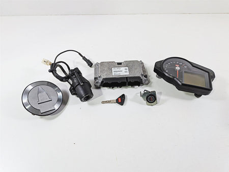 2014 Aprilia RSV4 RR Factory Speedo Ignition Switch Key Cdi Set 14K CM228217 {{ shop.shopifyCountryName }} - Mototech271