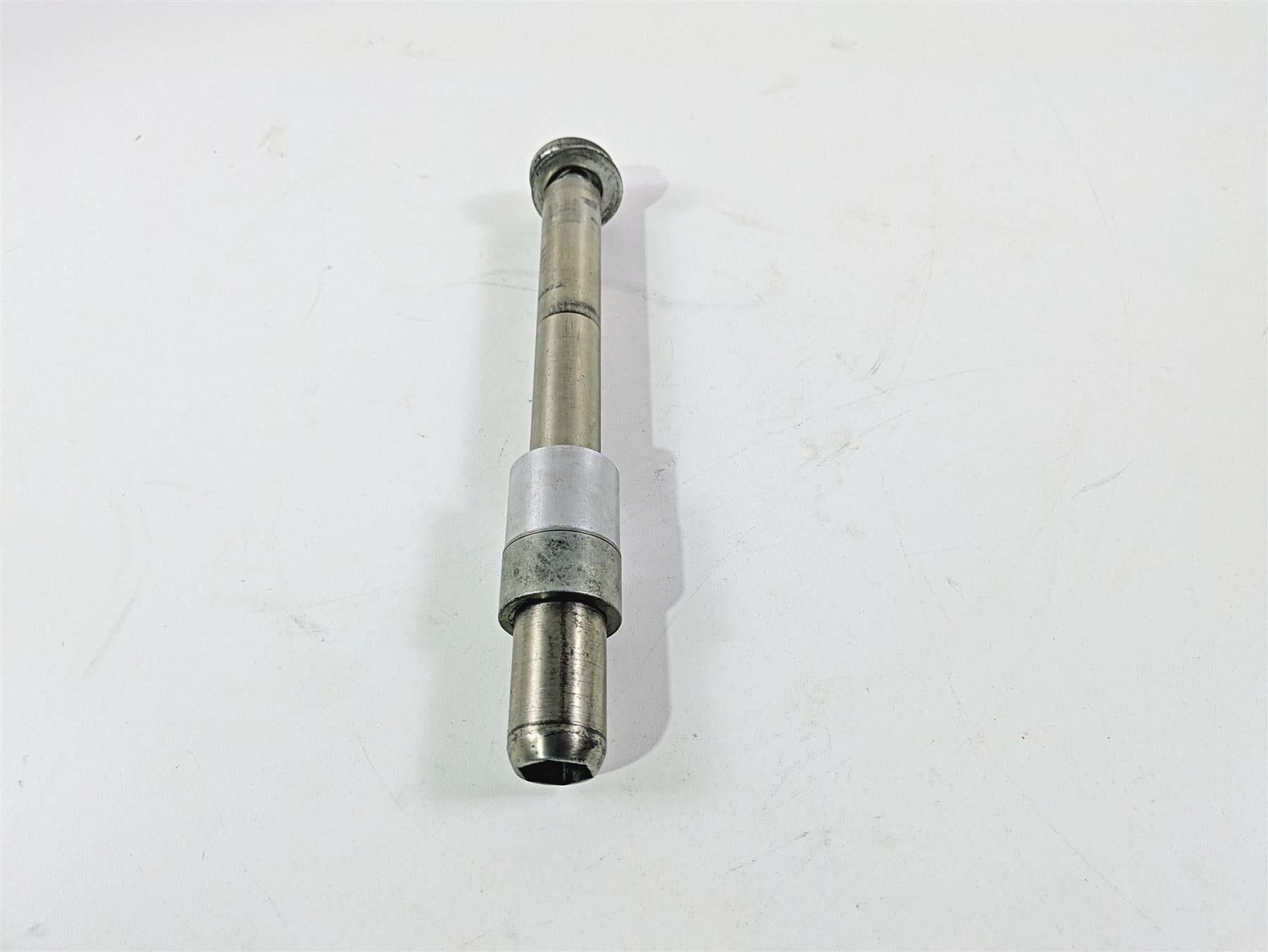 2008 Harley FXCWC Softail Rocker Front Axle Wheel Spindle 41348-08 {{ shop.shopifyCountryName }} - Mototech271