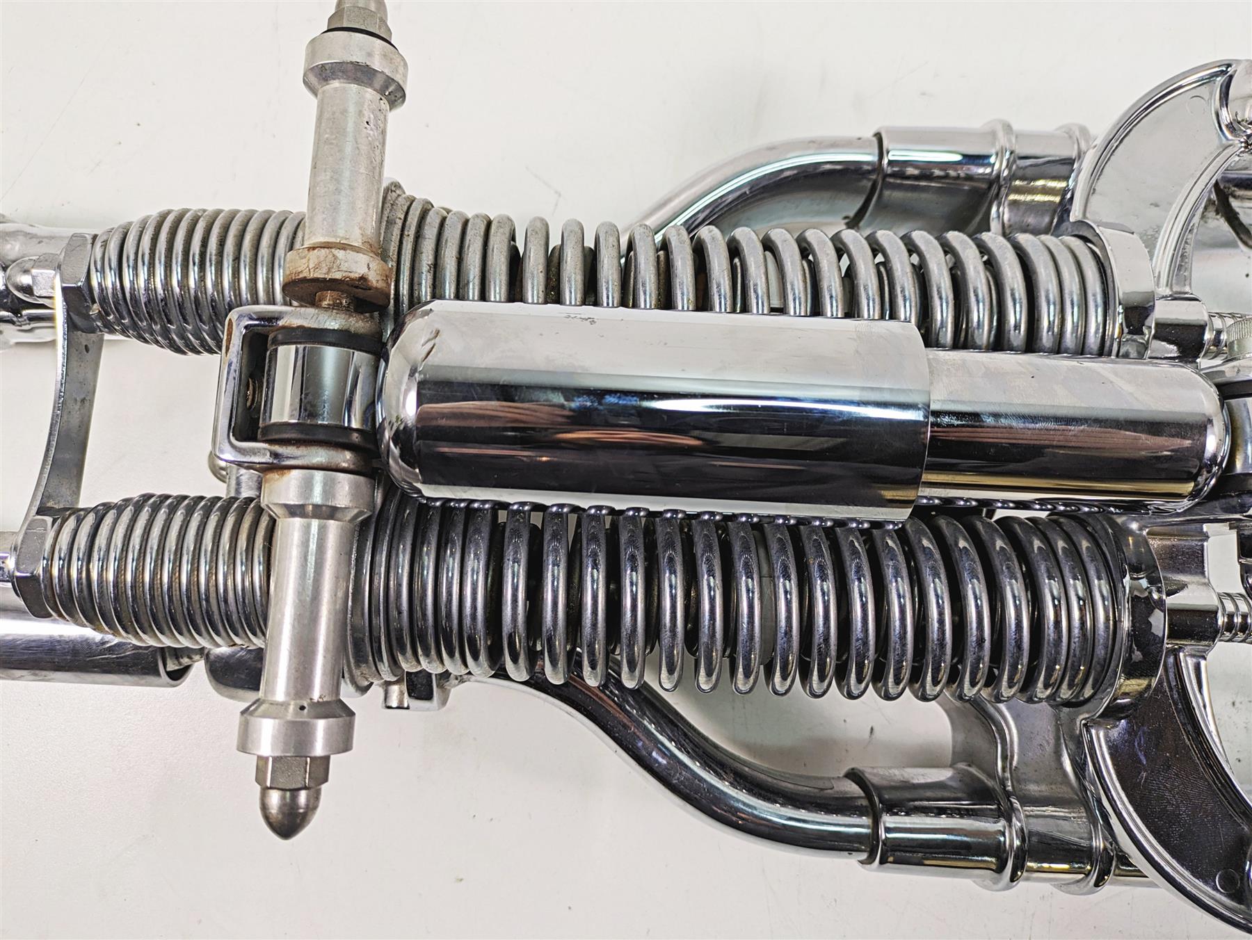 2000 Harley FXSTS Softail Springer Chrome Springer Front End Fork 45569-00 {{ shop.shopifyCountryName }} - Mototech271