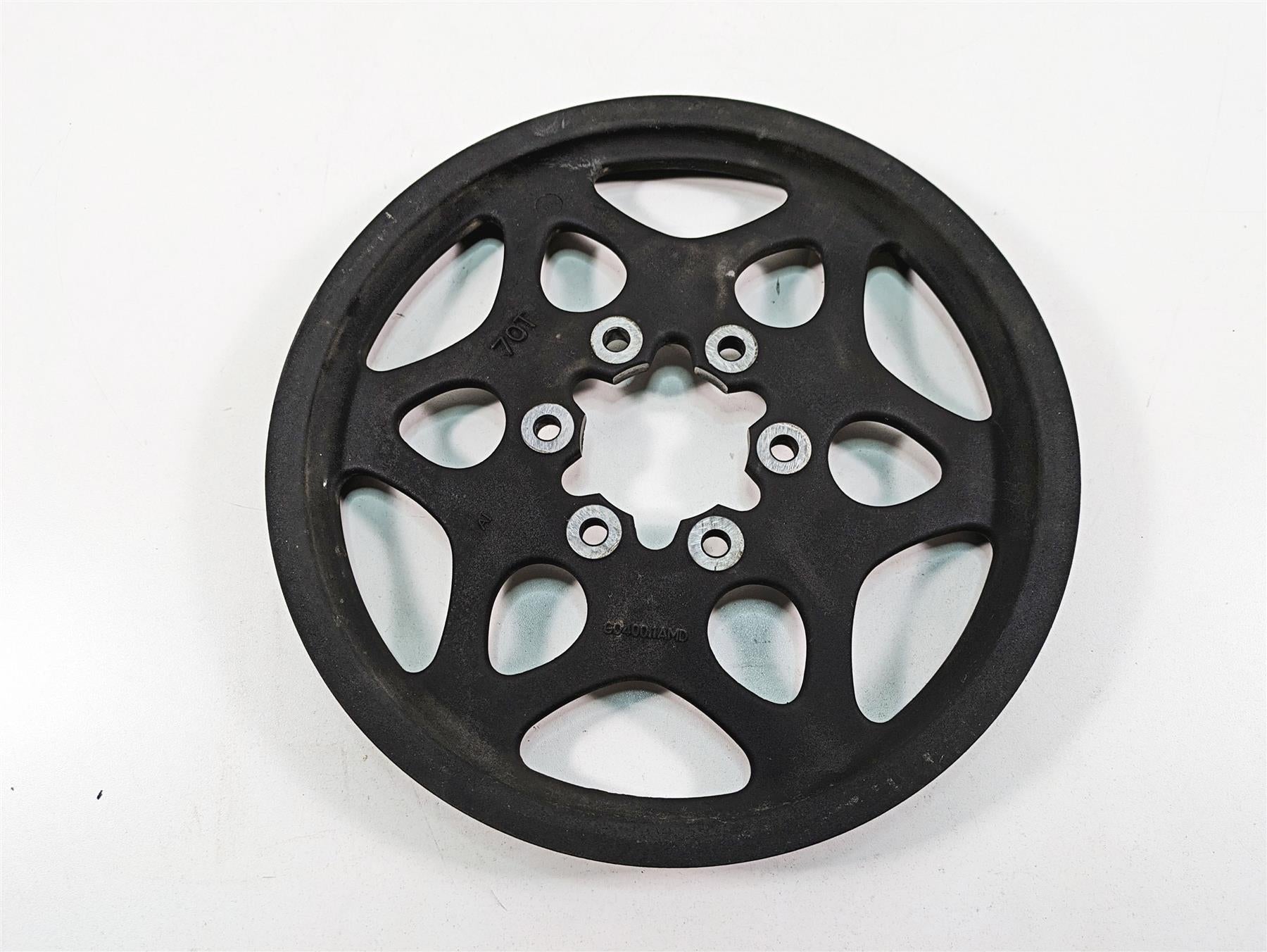 2008 Buell 1125 R Rear Drive Belt Pulley Sprocket 70T G0400.1AMD {{ shop.shopifyCountryName }} - Mototech271