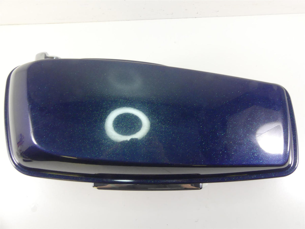 2016 Harley Touring FLHR Road King Left Saddlebag Cosmic Blue Pearl 90200414 {{ shop.shopifyCountryName }} - Mototech271