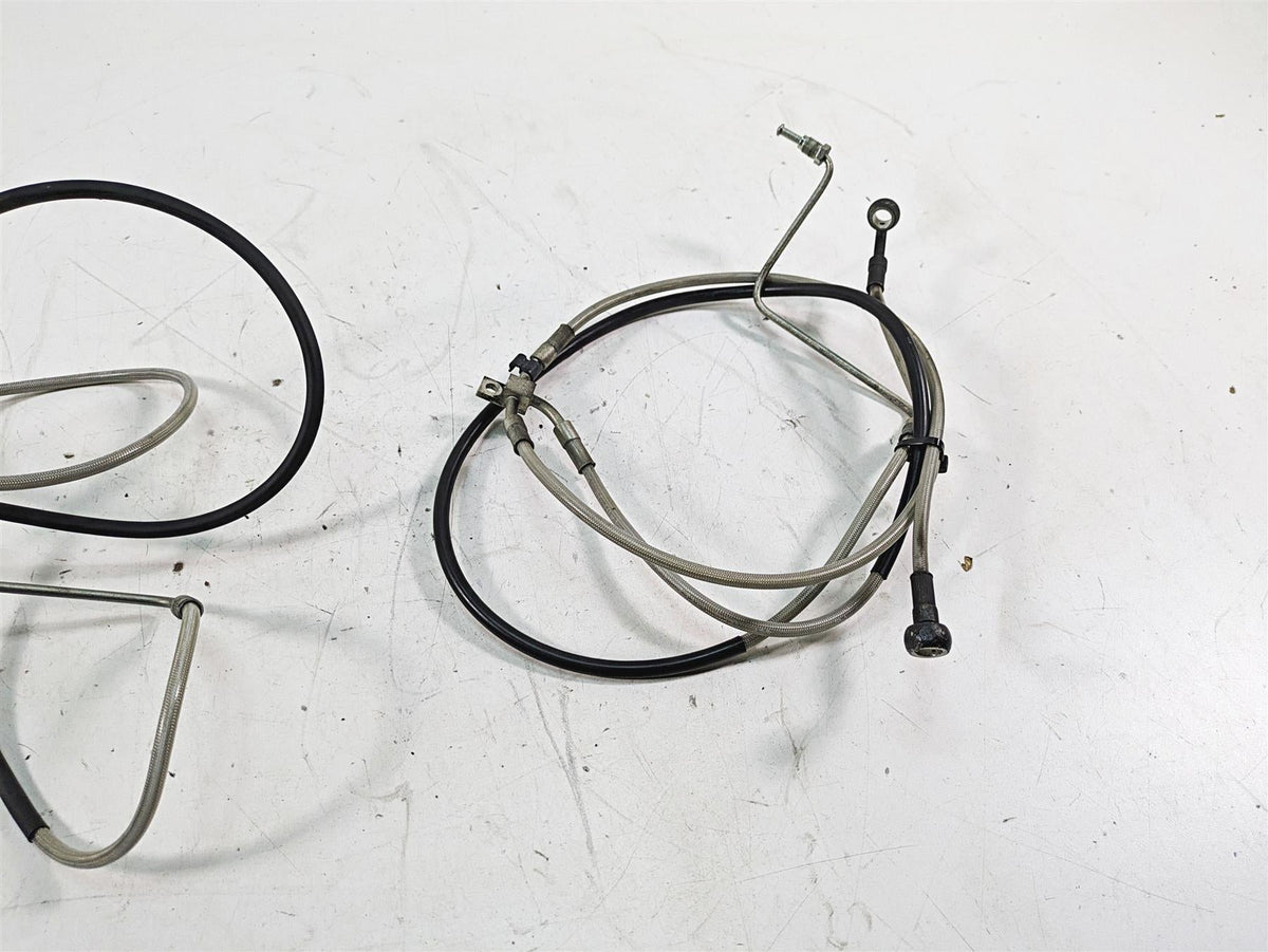 2014 Moto Guzzi California 1400 T Abs Front Brake Line Hose Set 887583 887582 {{ shop.shopifyCountryName }} - Mototech271