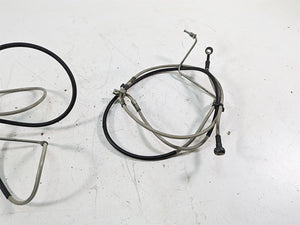 2014 Moto Guzzi California 1400 T Abs Front Brake Line Hose Set 887583 887582 | Mototech271