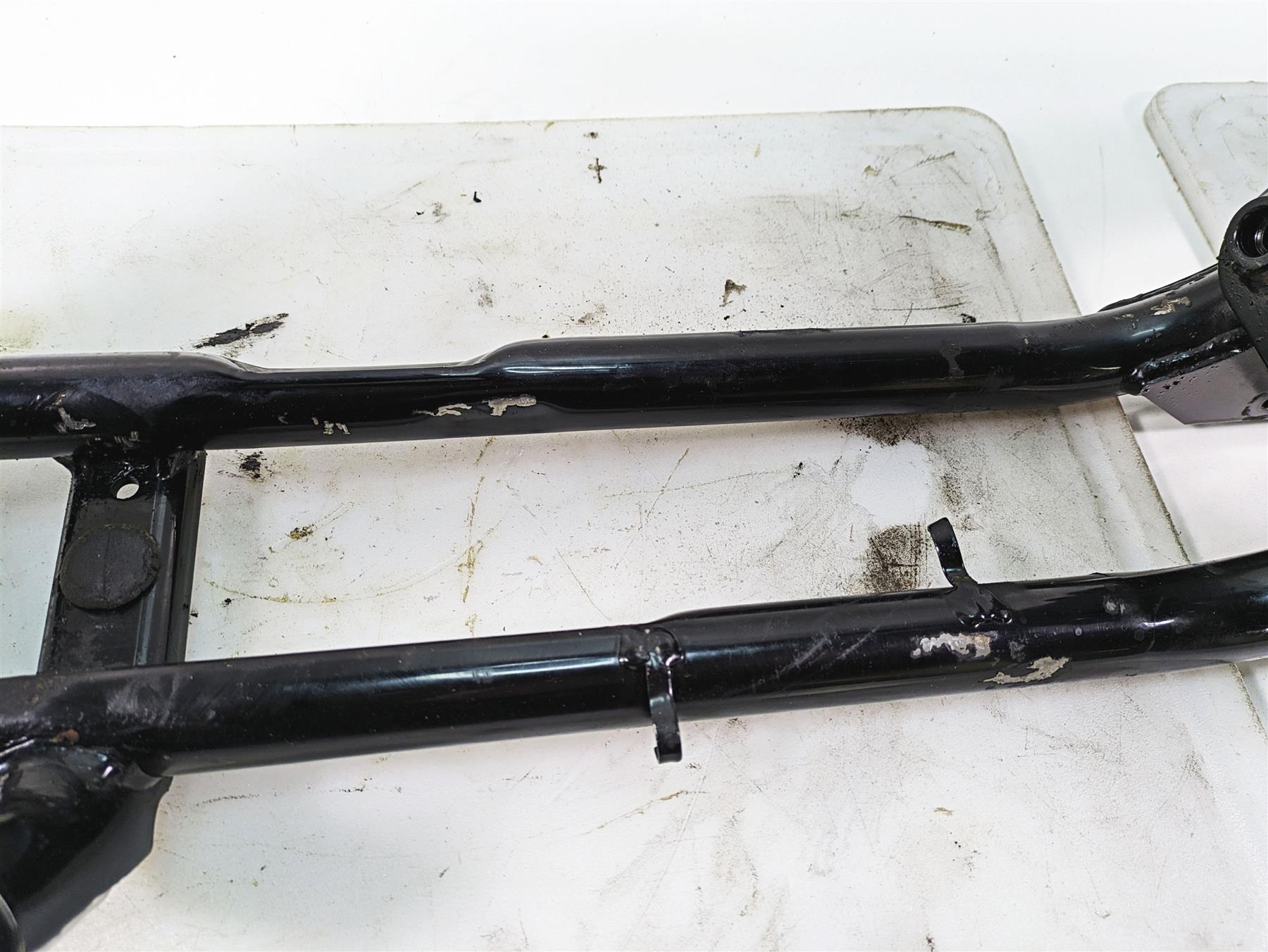 1986 Harley Sportster XLH 883 Straight Main Frame Chassis & Swingarm With Clean Texas Title 47150-86A {{ shop.shopifyCountryName }} - Mototech271