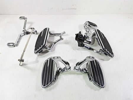 2011 Harley Touring FLHTCUSE CVO E-Glide Chrome Full Floor Board Set 51499-09A {{ shop.shopifyCountryName }} - Mototech271
