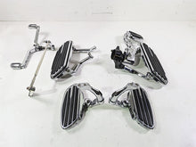 Load image into Gallery viewer, 2011 Harley Touring FLHTCUSE CVO E-Glide Chrome Full Floor Board Set 51499-09A | Mototech271
