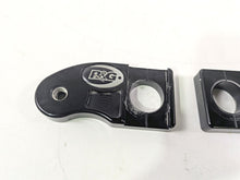 Load image into Gallery viewer, 2017 Aprilia RSV 1100 Tuono V4 Factory R&amp;G Cotton Reel Mount Plates CR0030BK
