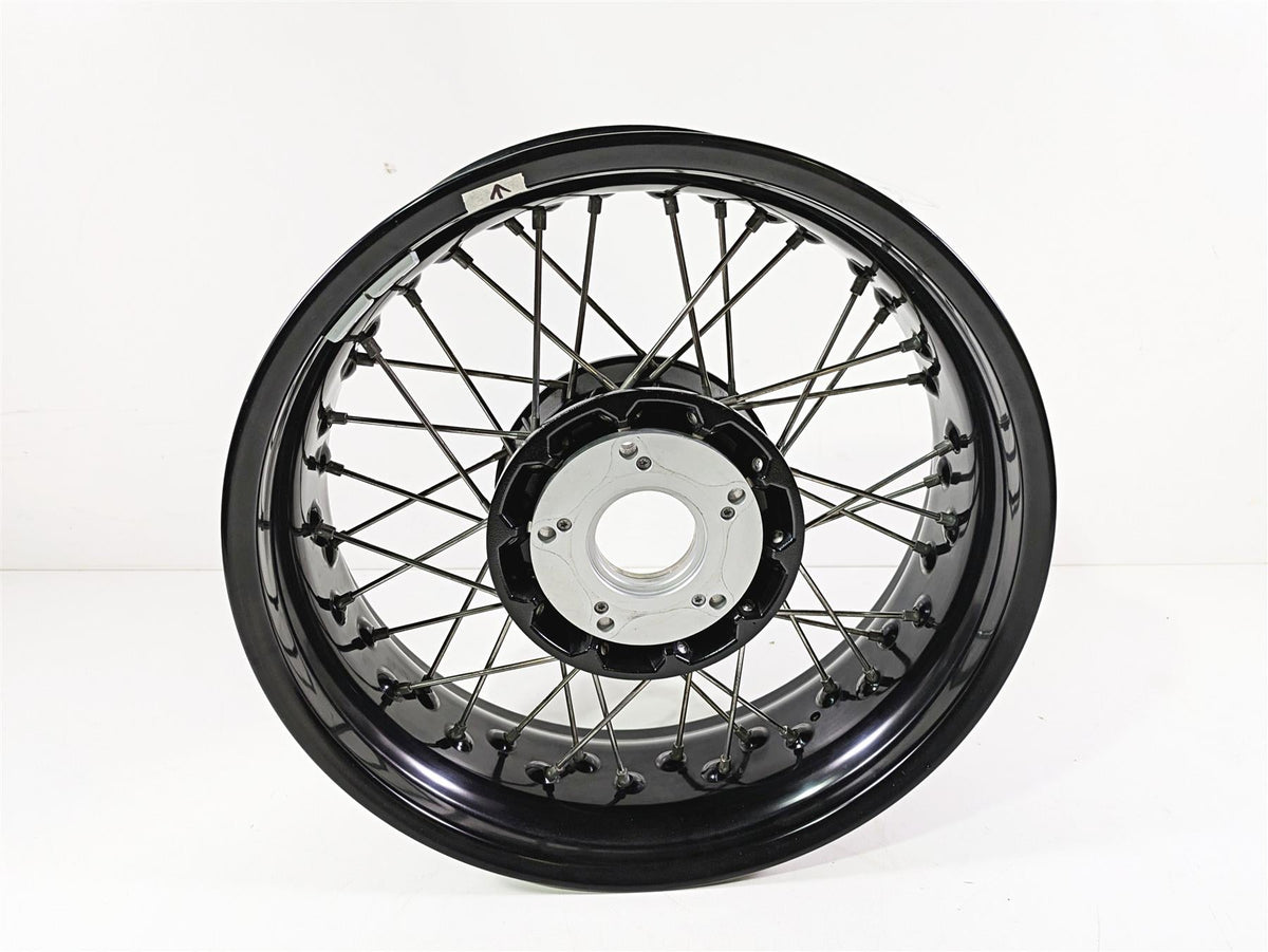 2014 BMW R nine T R9T K21 Rear Wheel Rim Black Spoke 17x5.5 -Ding 36318544696 {{ shop.shopifyCountryName }} - Mototech271