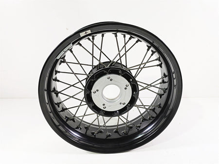 2014 BMW R nine T R9T K21 Rear Wheel Rim Black Spoke 17x5.5 -Ding 36318544696 {{ shop.shopifyCountryName }} - Mototech271