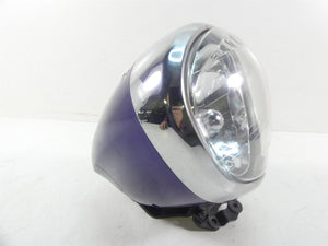 2007 Yamaha XVS1300 V-Star Headlight Head Light Lamp & Bucket 3D8-84320-00-00