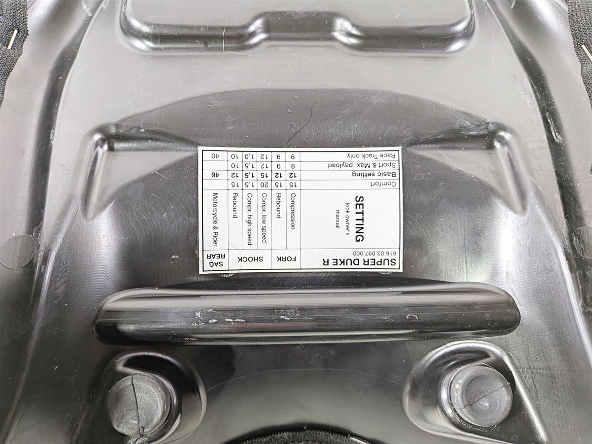 2018 KTM 1290 Super Duke R Front Rider Driver Saddle Seat 61607040000-Mototech271