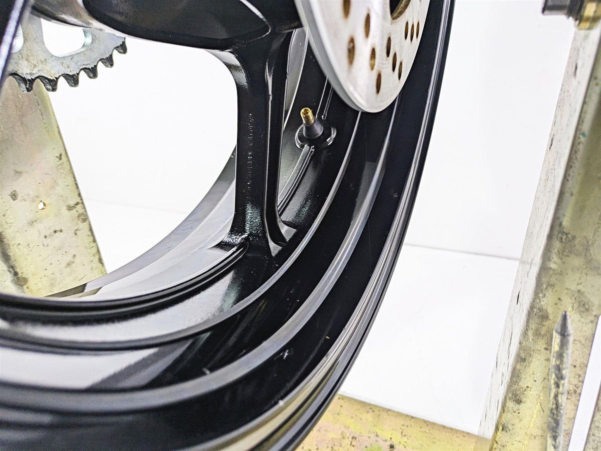 2024 Kawasaki ZX6R ZX636 Ninja Straight 17x5.5 Rear Wheel 40 Miles 41073-0729 {{ shop.shopifyCountryName }} - Mototech271