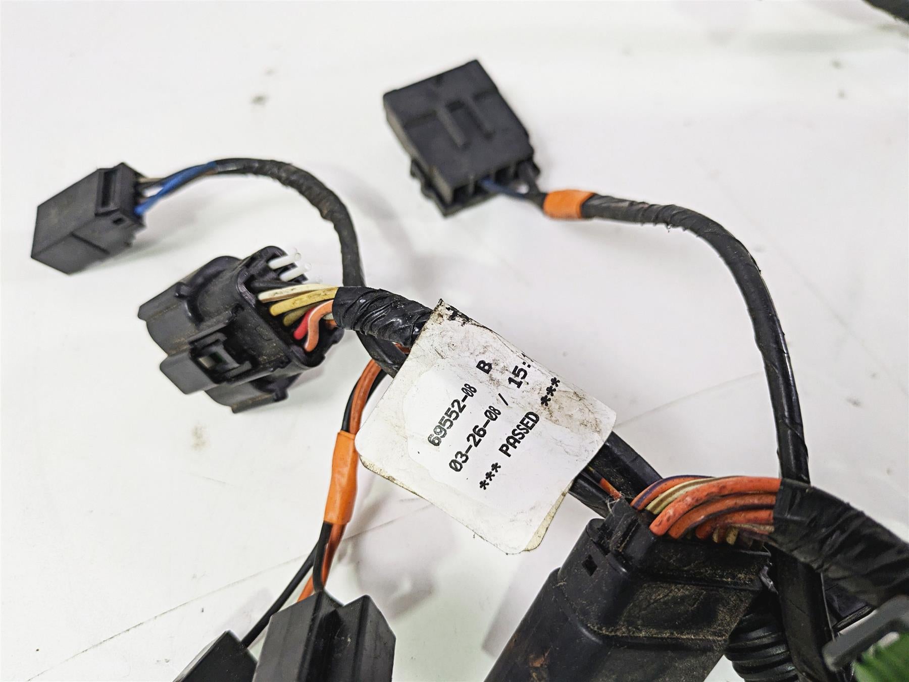 2008 Harley Touring FLHTP Electra Glide Front Fairing Wiring Harness 69552-08 {{ shop.shopifyCountryName }} - Mototech271