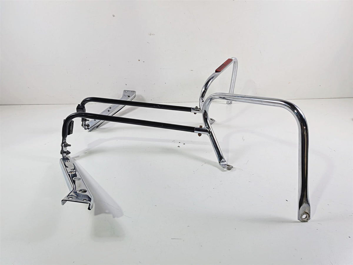 2000 Harley Touring FLHRCI Road King Saddlebag Guard Rail Set 49187-97 49176-97 {{ shop.shopifyCountryName }} - Mototech271