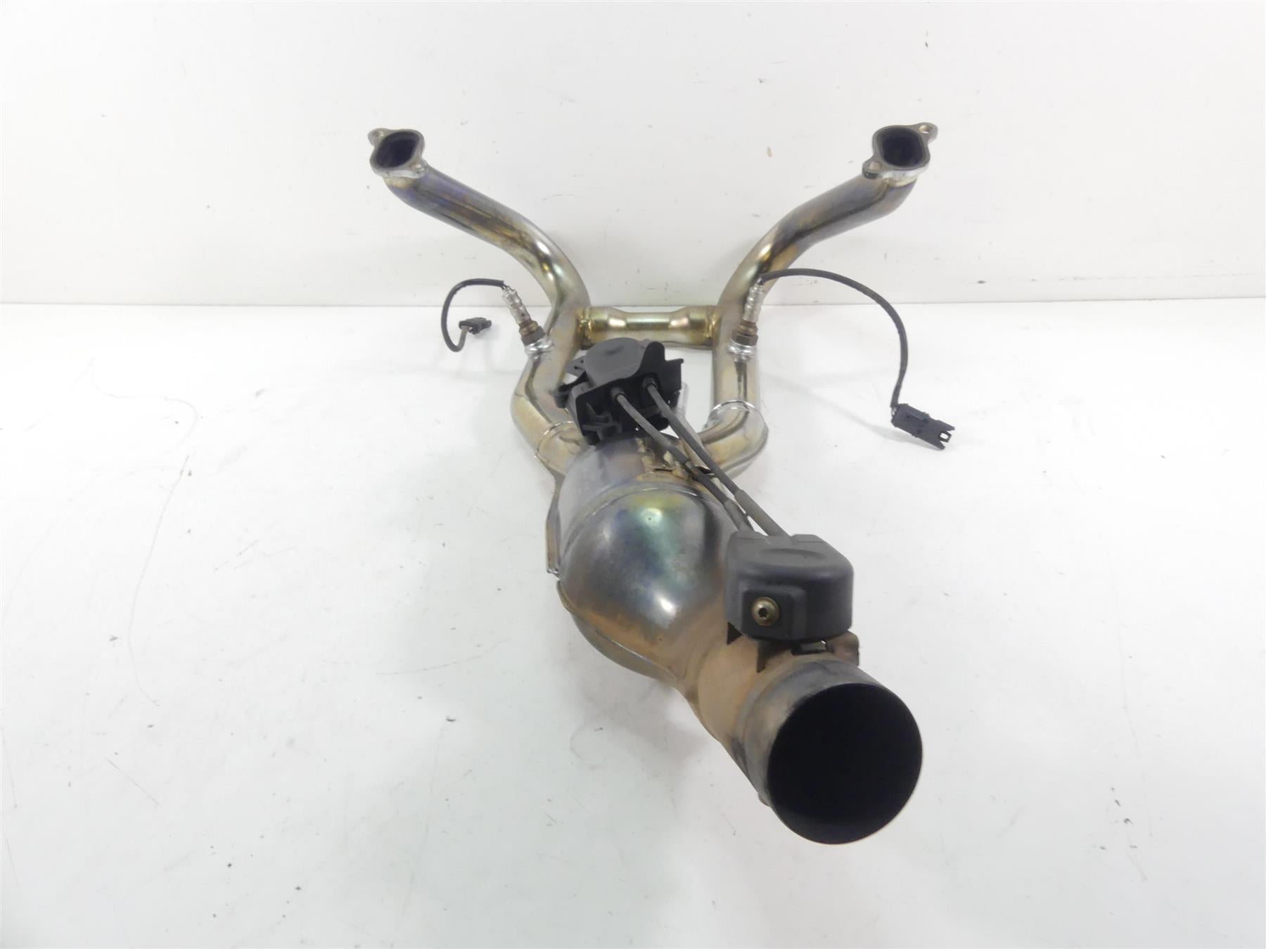 2017 BMW R1200GS GSW K50 Chrome Exhaust Header & Servo Motor 18518555262 {{ shop.shopifyCountryName }} - Mototech271