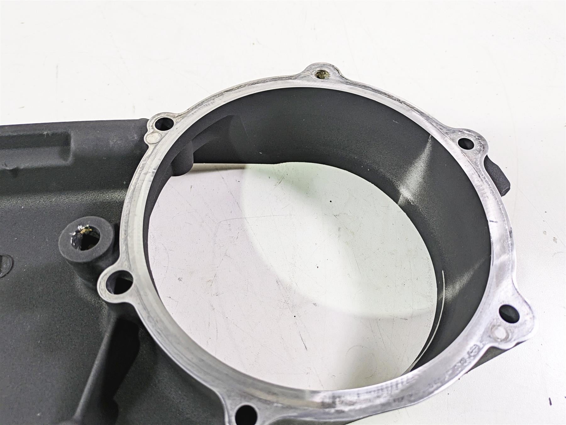 2008 Harley FLSTSB Cross Bones Inner Primary Clutch Cover 60681-06B {{ shop.shopifyCountryName }} - Mototech271