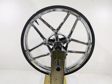 Load image into Gallery viewer, 2013 Harley VRSCF Muscle Rod 19x3 Chrome Front Wheel Rim - Dent 43300079 | Mototech271
