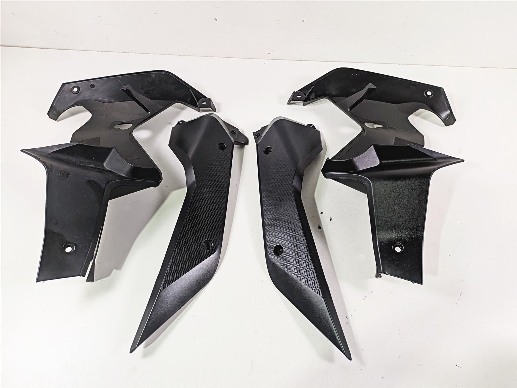2017 KTM 1290 Super Duke GT Black Frame Infill Cover Fairing Set 61408026100