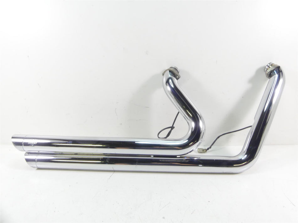 2014 Harley FXDL Dyna Low Rider Big Shots Staggered Vance Hines Exhaust 17938 {{ shop.shopifyCountryName }} - Mototech271