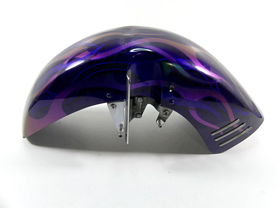 2002 Honda VTX1800 R Front Fender & Mounts -Dent 61100-MCV-000 61100-MCV-R10 {{ shop.shopifyCountryName }} - Mototech271