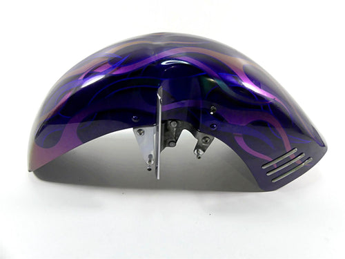 2002 Honda VTX1800 R Front Fender & Mounts -Dent 61100-MCV-000 61100-MCV-R10 | Mototech271