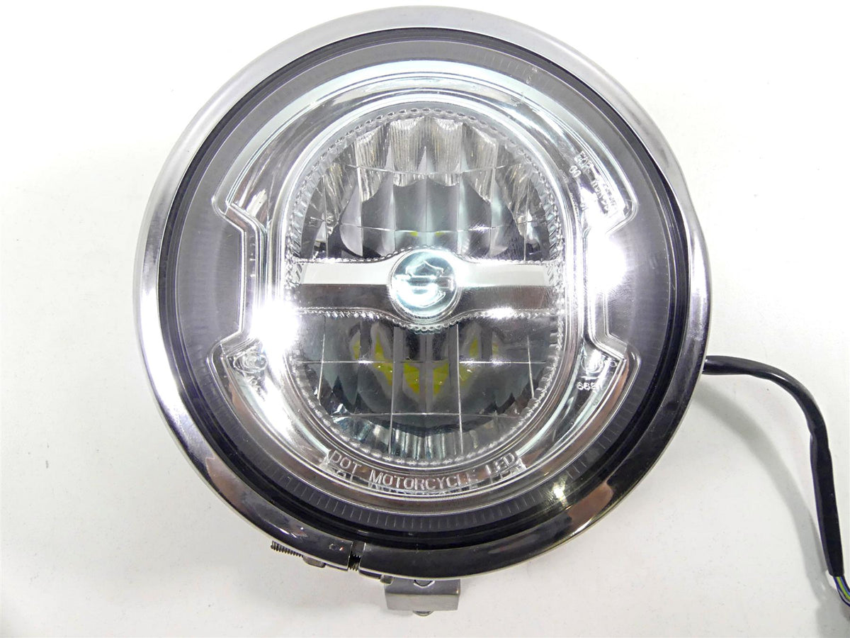 2020 Harley Softail FXST Standard Led Headlight Head Light Lamp & Mount 67700335 {{ shop.shopifyCountryName }} - Mototech271