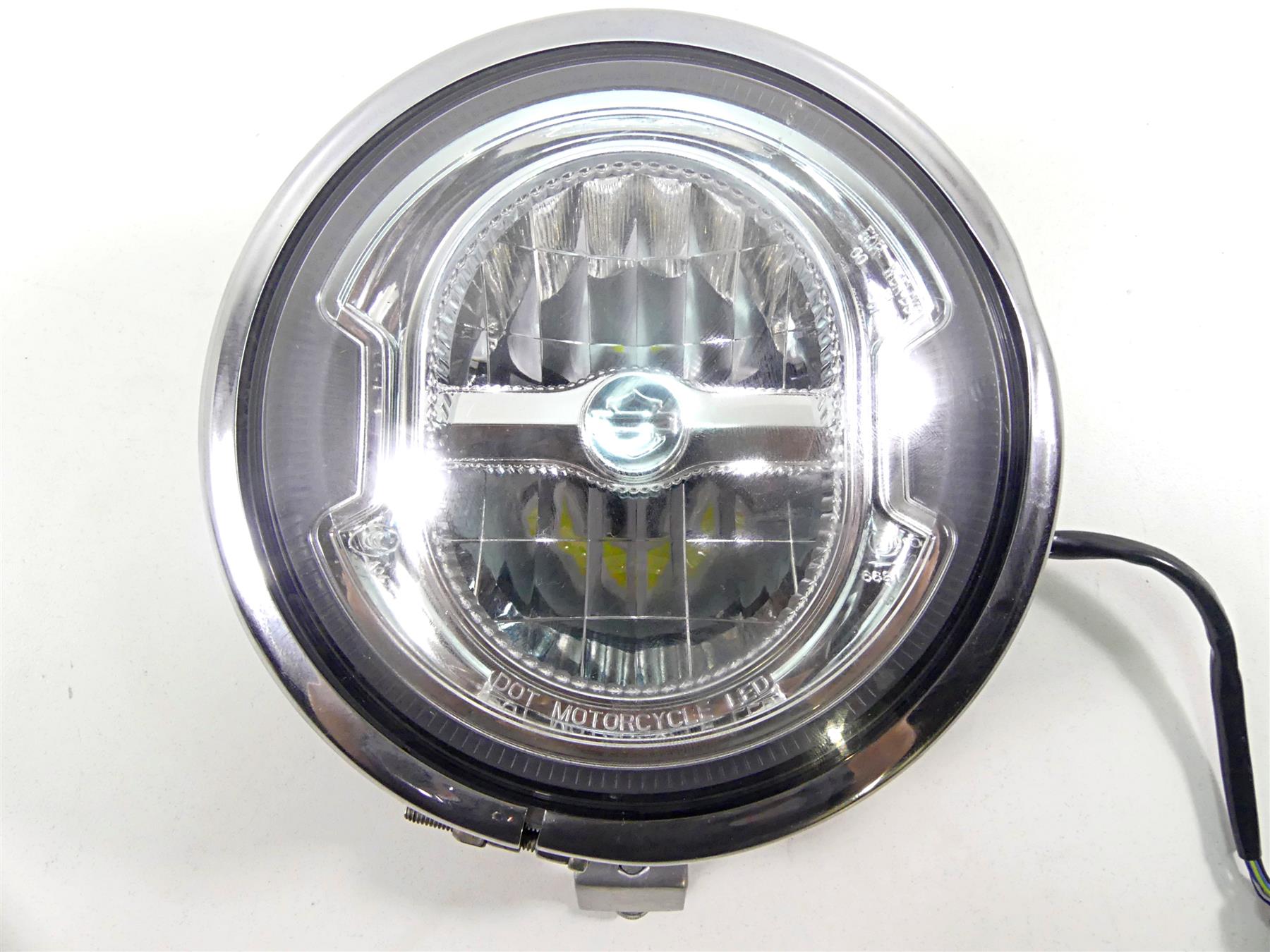 2020 Harley Softail FXST Standard Led Headlight Head Light Lamp & Mount 67700335 {{ shop.shopifyCountryName }} - Mototech271
