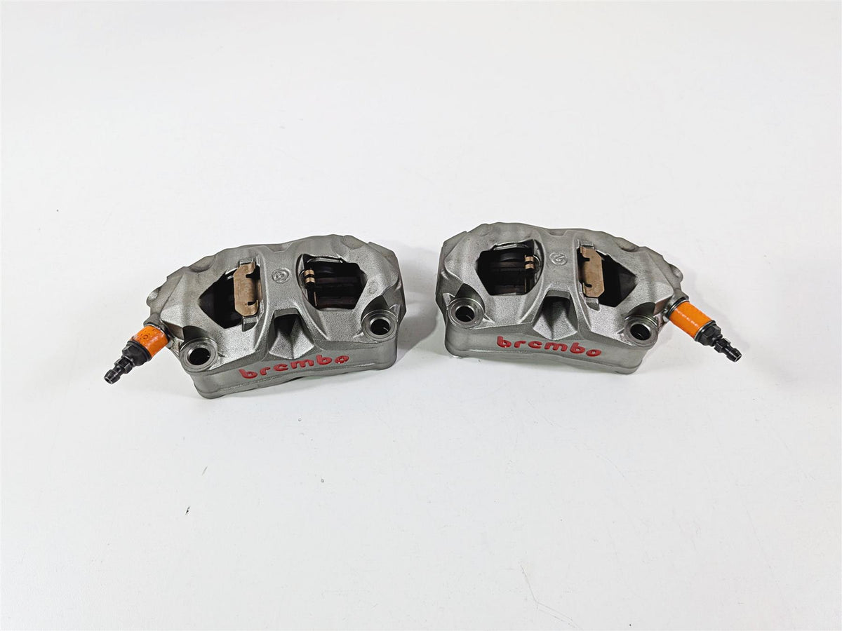 2022 Triumph Tiger 900 GT Pro Front Brembo M4 Brake Caliper Set 100mm T2028670 {{ shop.shopifyCountryName }} - Mototech271