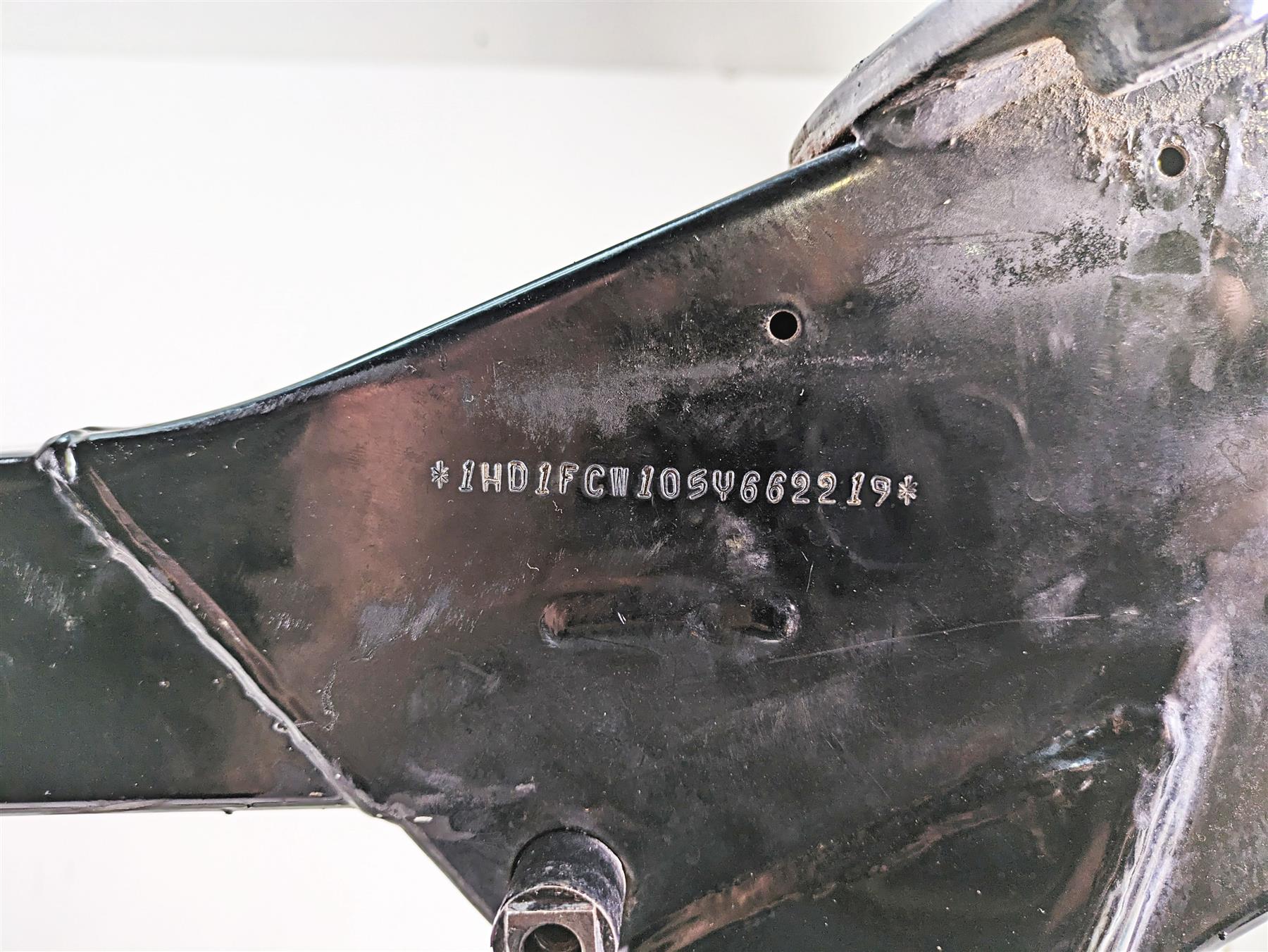 2005 Harley Touring FLHTCUI Electra Glide Main Frame Chassis With Clean Texas Title - Read 47900-02A {{ shop.shopifyCountryName }} - Mototech271