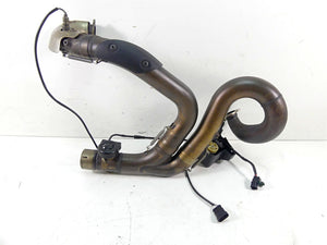 2013 Ducati Diavel Red Exhaust Header & Servo Set 57012881A 57211562B 59340392A | Mototech271