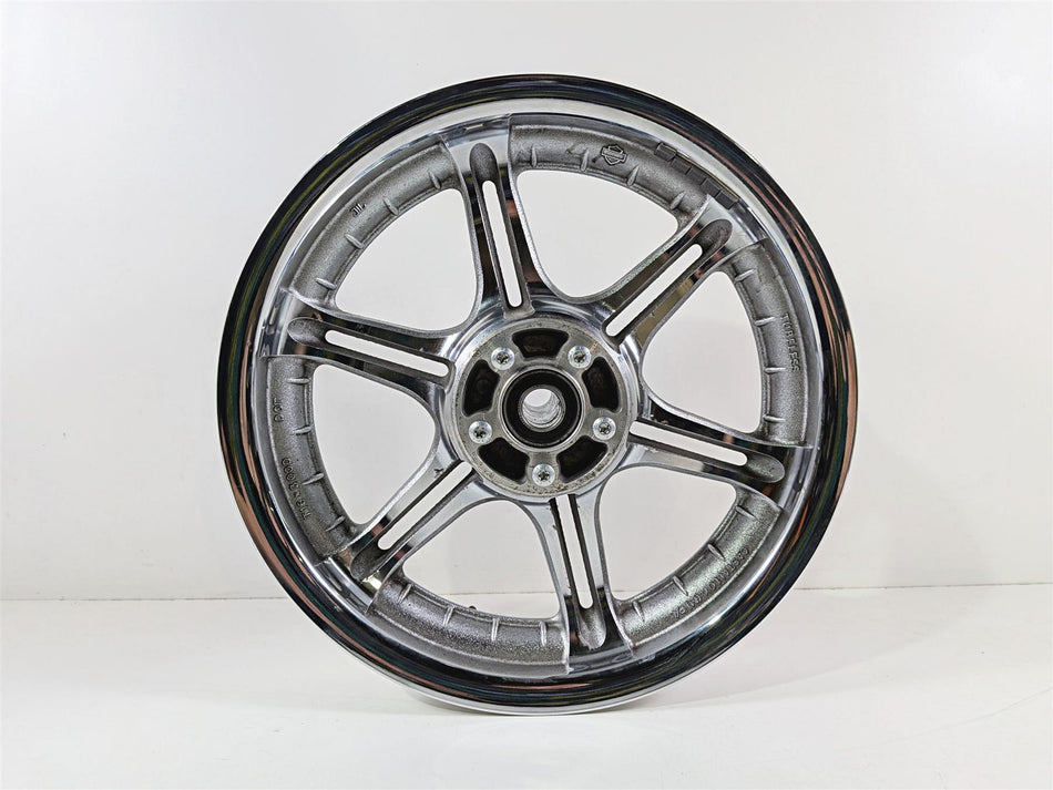 2006 Harley Touring FLHTCU SE CVO Electra Glide 16x3 Front Wheel Rim 43920-02