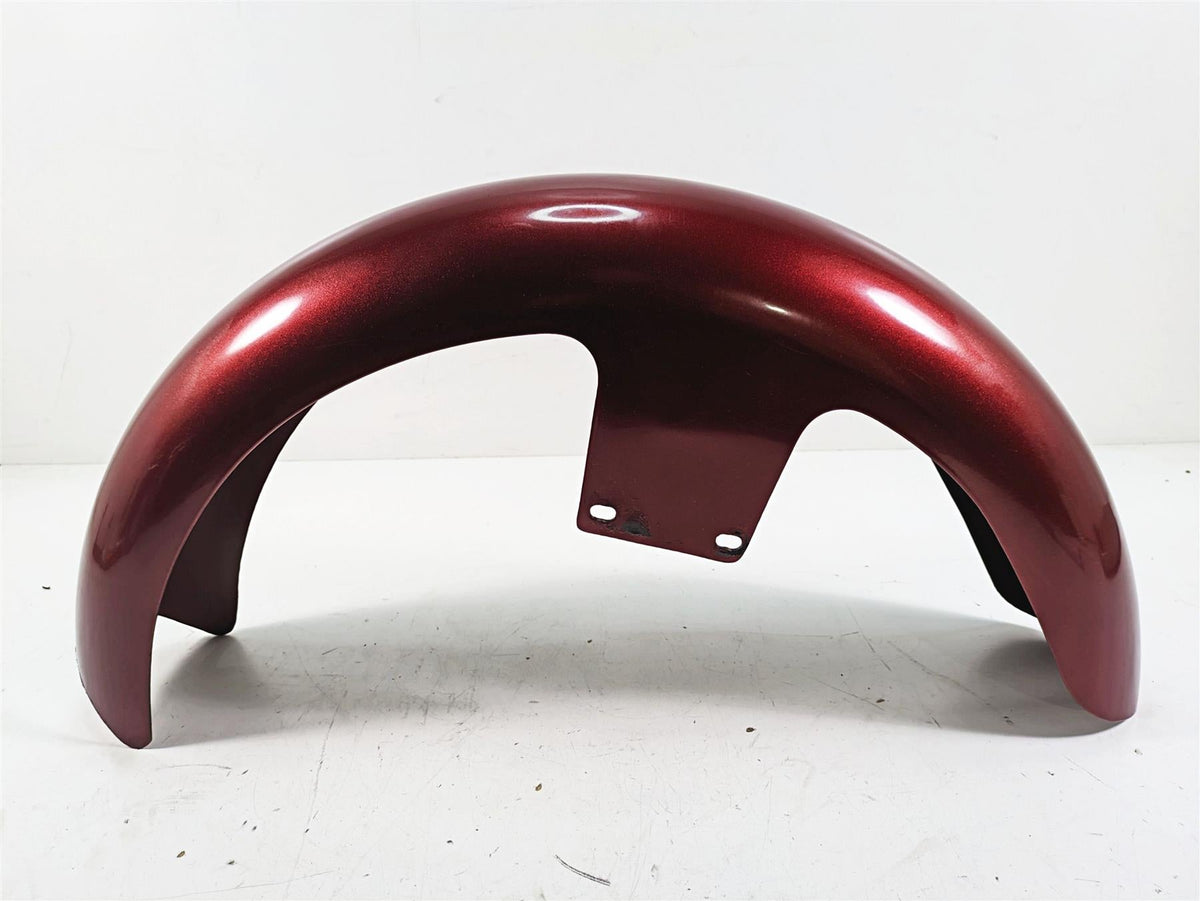 2013 Harley Touring FLHX Street Glide Front Fender 19" Amber Red Sunglo Look {{ shop.shopifyCountryName }} - Mototech271