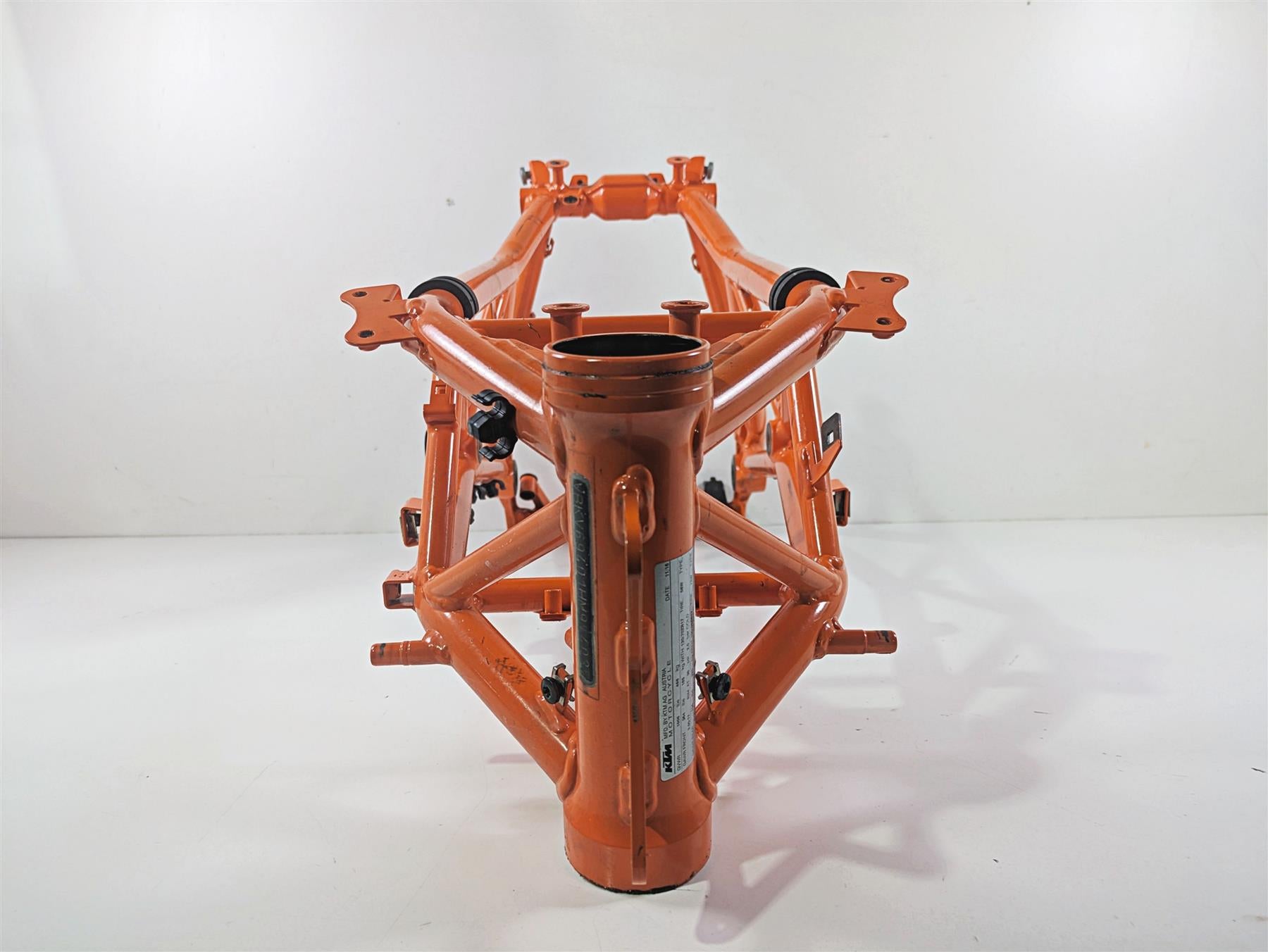 2017 KTM 1290 Super Duke GT Straight Main Orange Frame Chassis With Clean Tennessee Title 61403001300EB {{ shop.shopifyCountryName }} - Mototech271