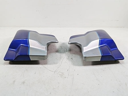 2010 Harley Touring FLHTCU Electra Glide Side Covers Flame Blue Pearl 66048-09A {{ shop.shopifyCountryName }} - Mototech271