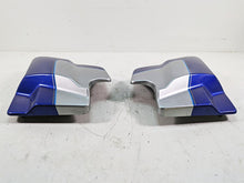 Load image into Gallery viewer, 2010 Harley Touring FLHTCU Electra Glide Side Covers Flame Blue Pearl 66048-09A | Mototech271
