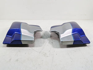 2010 Harley Touring FLHTCU Electra Glide Side Covers Flame Blue Pearl 66048-09A | Mototech271