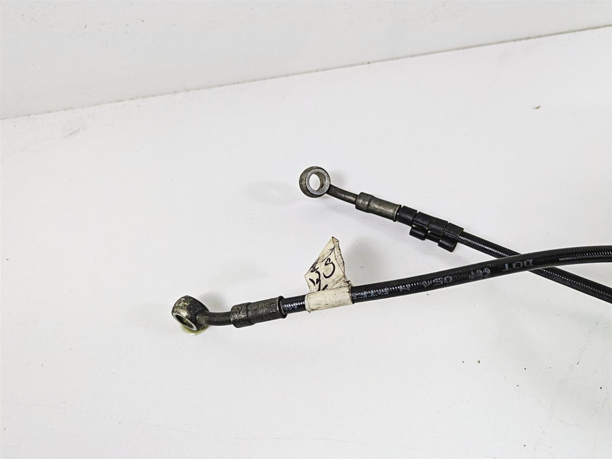2013 Ducati Hyperstrada 821 Front Rear Abs Brake Line Set 61810451C 61911561A {{ shop.shopifyCountryName }} - Mototech271