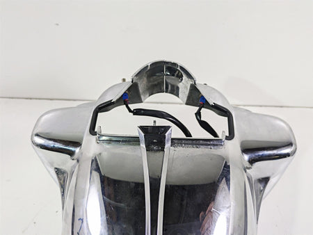 2005 Harley Touring FLHRI Road King Headlight Nacelle Lamp Covers 67674-03B {{ shop.shopifyCountryName }} - Mototech271