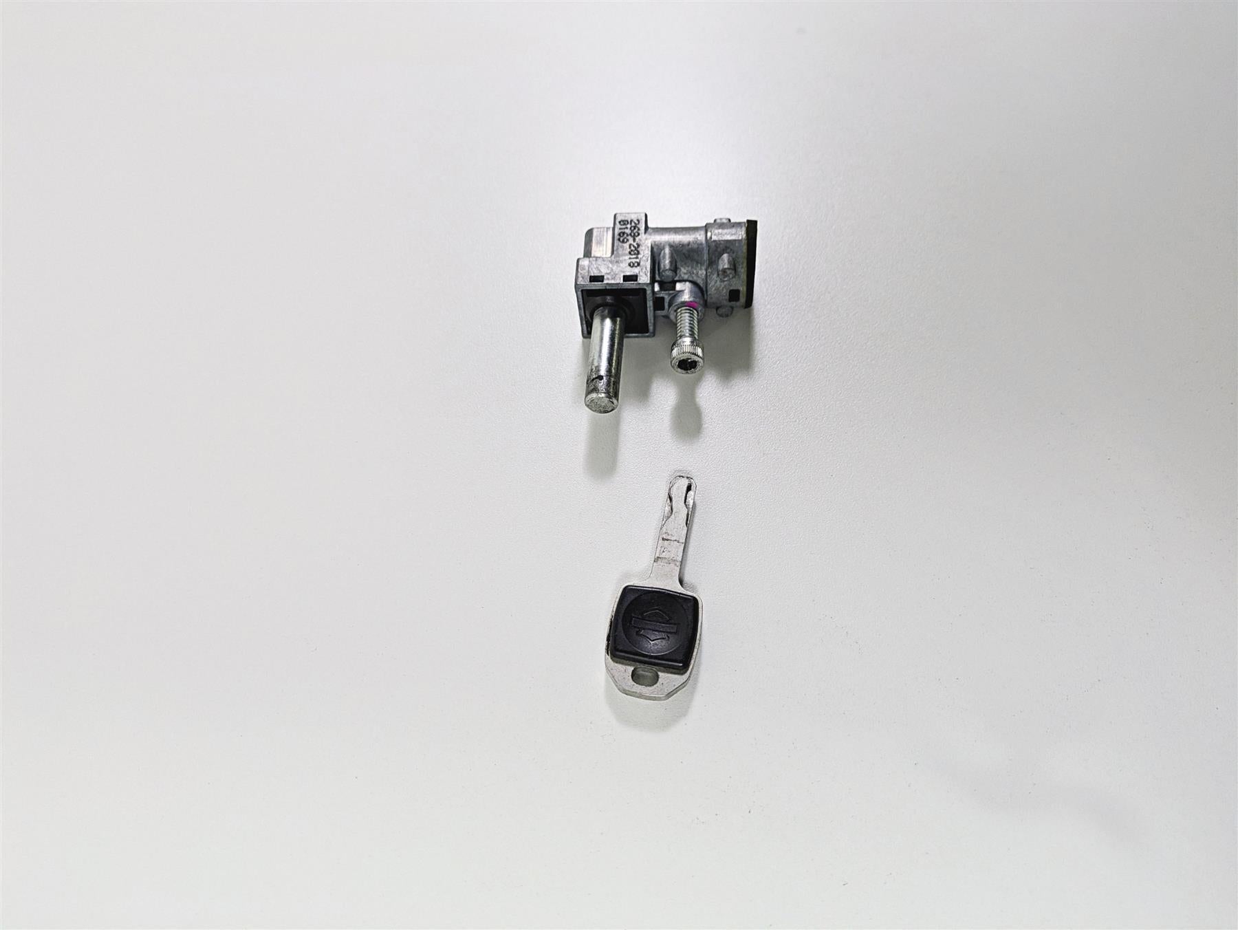2019 Harley Softail FXDR 114 Steering Fork Lock & Key Set 45600049 {{ shop.shopifyCountryName }} - Mototech271