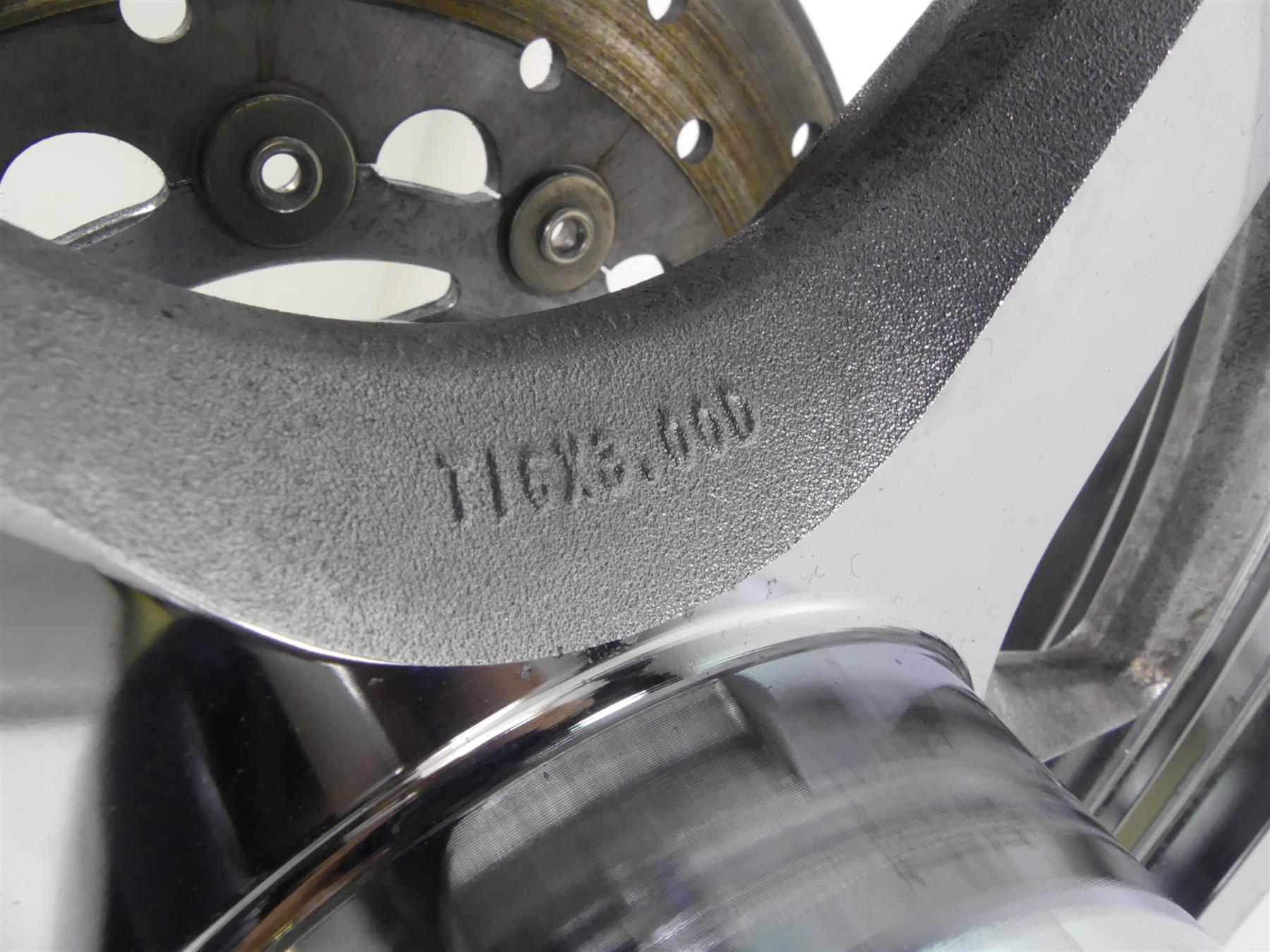 2005 Harley Touring CVO FLHTC SE Electra Glide Rear Wheel Rim 16x3 43846-02A {{ shop.shopifyCountryName }} - Mototech271