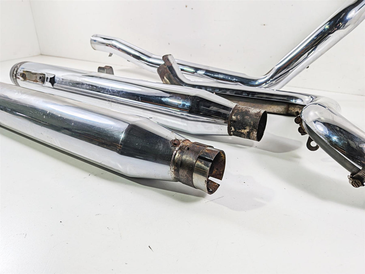 2000 Harley Touring FLHRCI Road King Rinehart True Duals Exhaust System 100-0202 {{ shop.shopifyCountryName }} - Mototech271